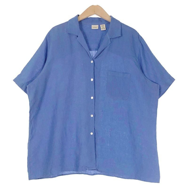 古着 L.L.Bean オープンカラーリネンシャツ | Flamingo Online 古着屋