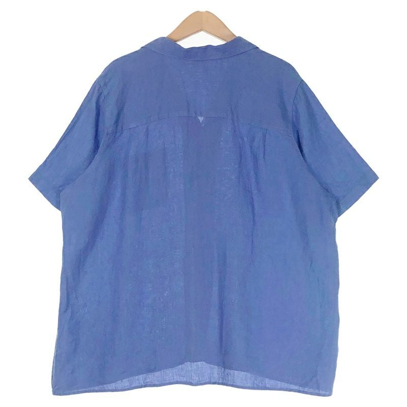 【希少】90s LLBean半袖オープンカラーリネンシャツy2k古着 古着 L.L.Bean オープンカラーリネンシャツ | Flamingo Online 古着屋