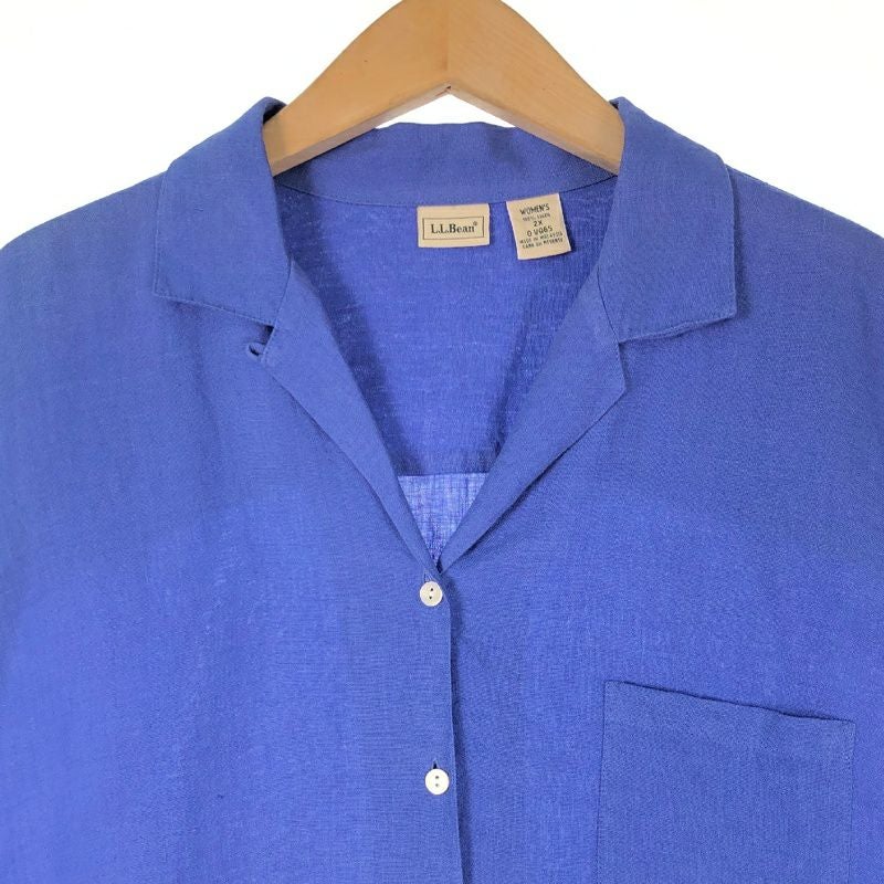 古着 L.L.Bean オープンカラーリネンシャツ | Flamingo Online 古着屋