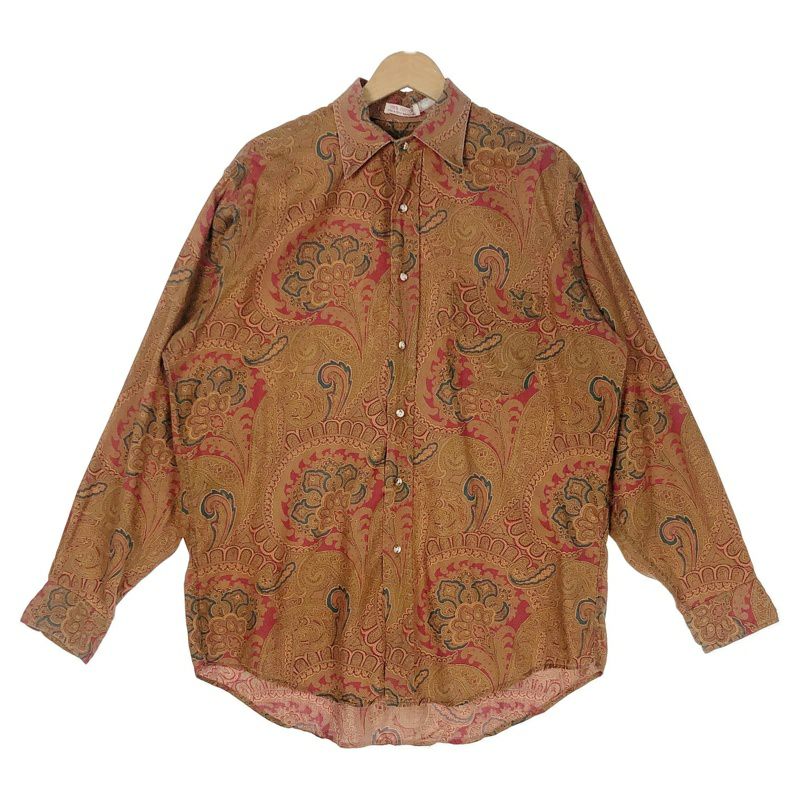 古着 USA製 ペイズリー総柄シャツ | Flamingo Online 古着屋フラミンゴ