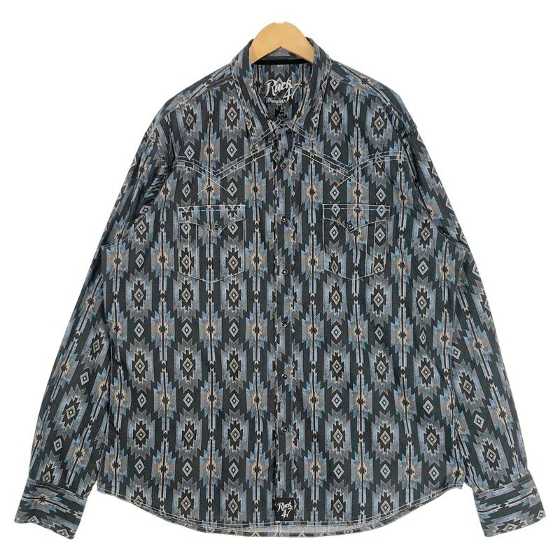 古着 USA製 ペイズリー総柄シャツ | Flamingo Online 古着屋フラミンゴ