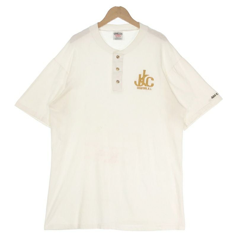 古着 90s USA製 ONEITA ヘンリーネックTシャツ | Flamingo Online 古着