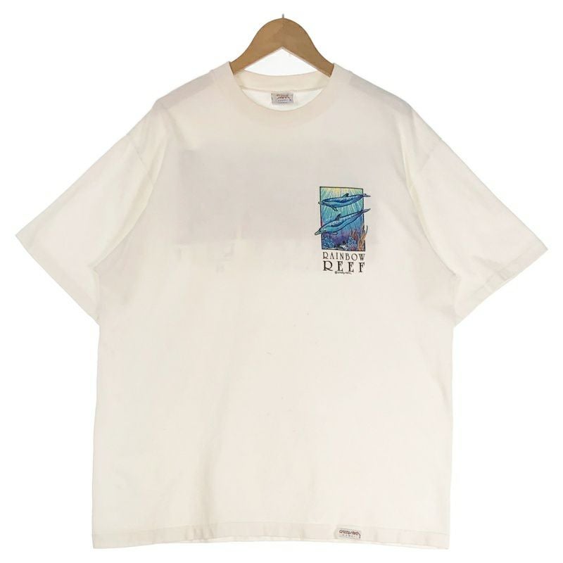 古着 90s USA製 Reebok ロゴ刺繍Tシャツ | Flamingo Online 古着屋
