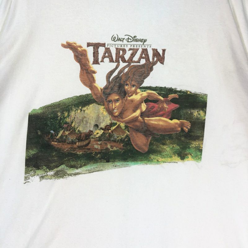 古着 00s DISNEY TARZAN プリントTシャツ | Flamingo Online 古着屋 