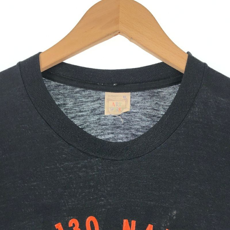 古着 80s ARTWORKS フロッキープリントTシャツ | Flamingo Online 古着