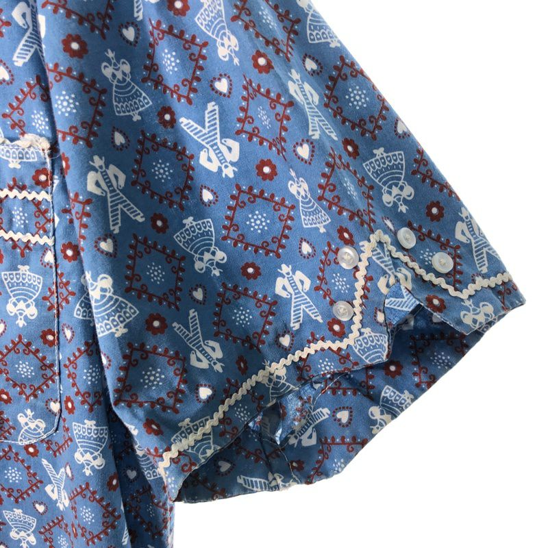 古着 50s vintage 総柄 オープンカラーシャツ | Flamingo Online 古着