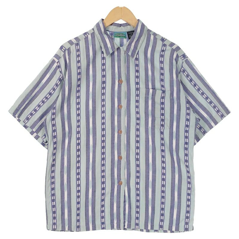 古着 90s patagonia ヤシの木タグ 総柄シャツ | Flamingo Online 古着