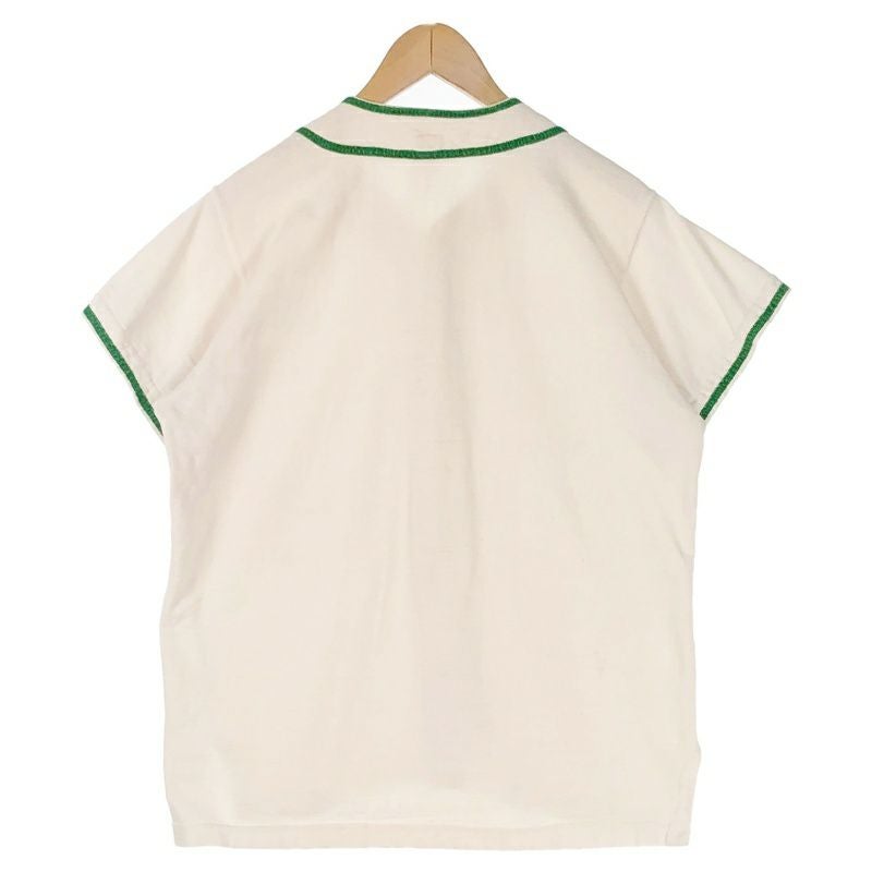 古着 60s 猫目ボタン ベースボールシャツ | Flamingo Online 古着屋