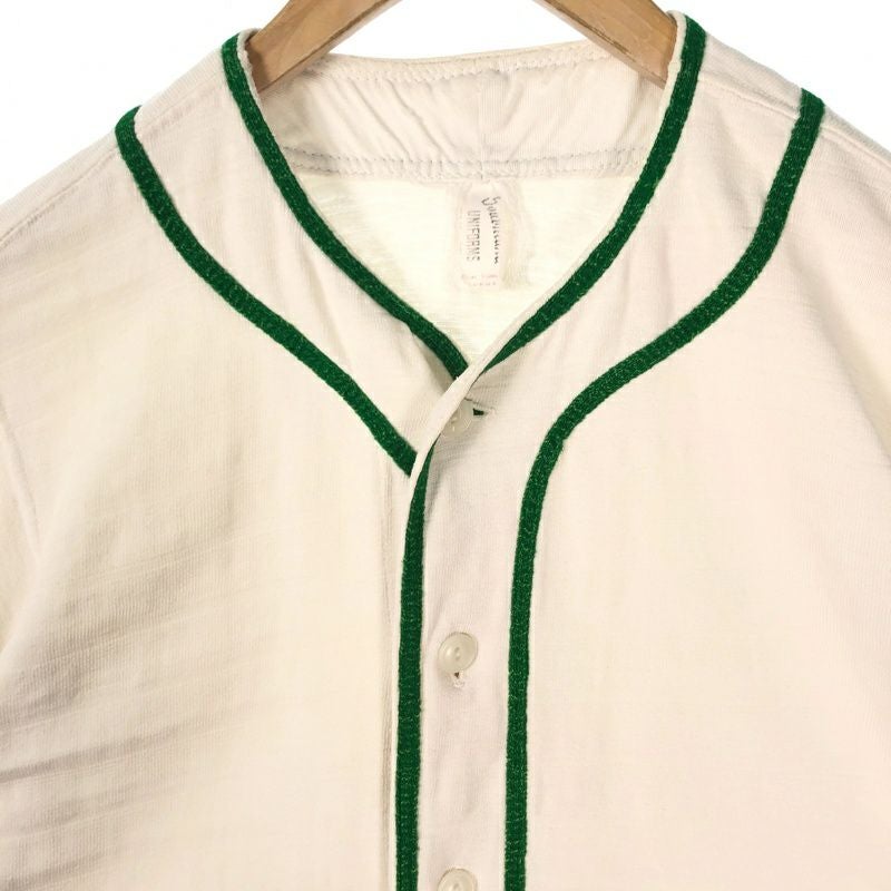 古着 60s 猫目ボタン ベースボールシャツ | Flamingo Online 古着屋