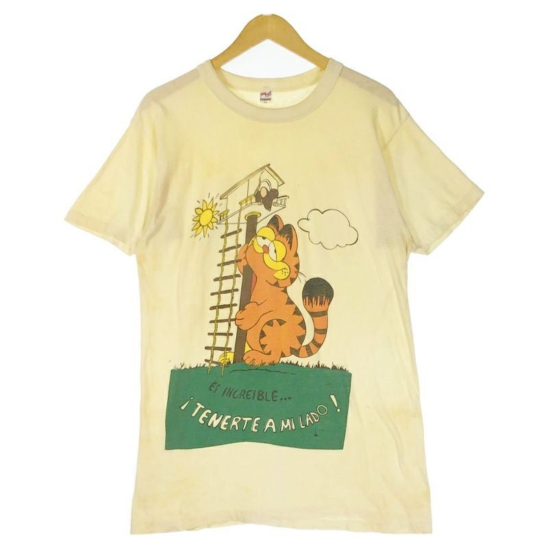 古着 80s ガーフィールド プリントTシャツ | Flamingo Online 古着屋