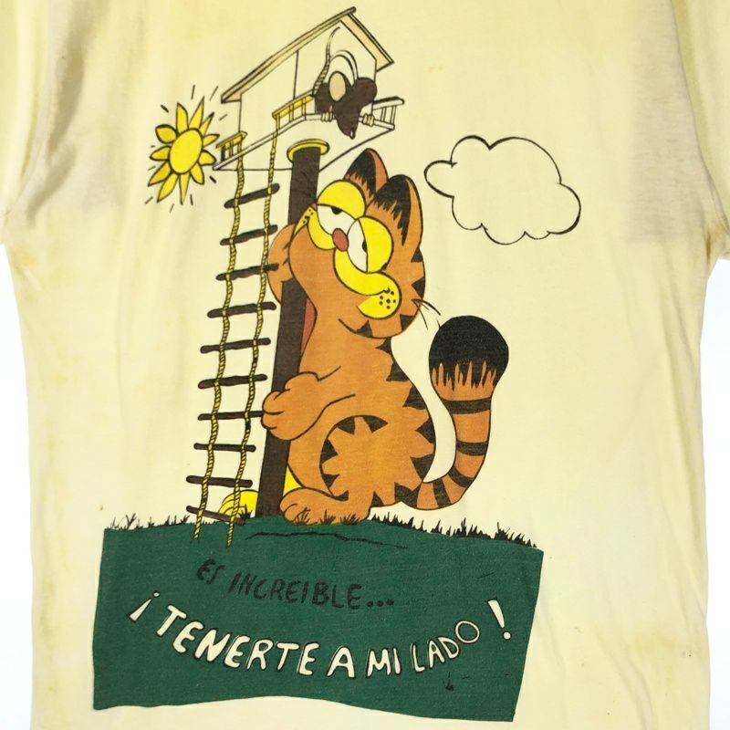 古着 80s ガーフィールド プリントTシャツ | Flamingo Online 古着屋