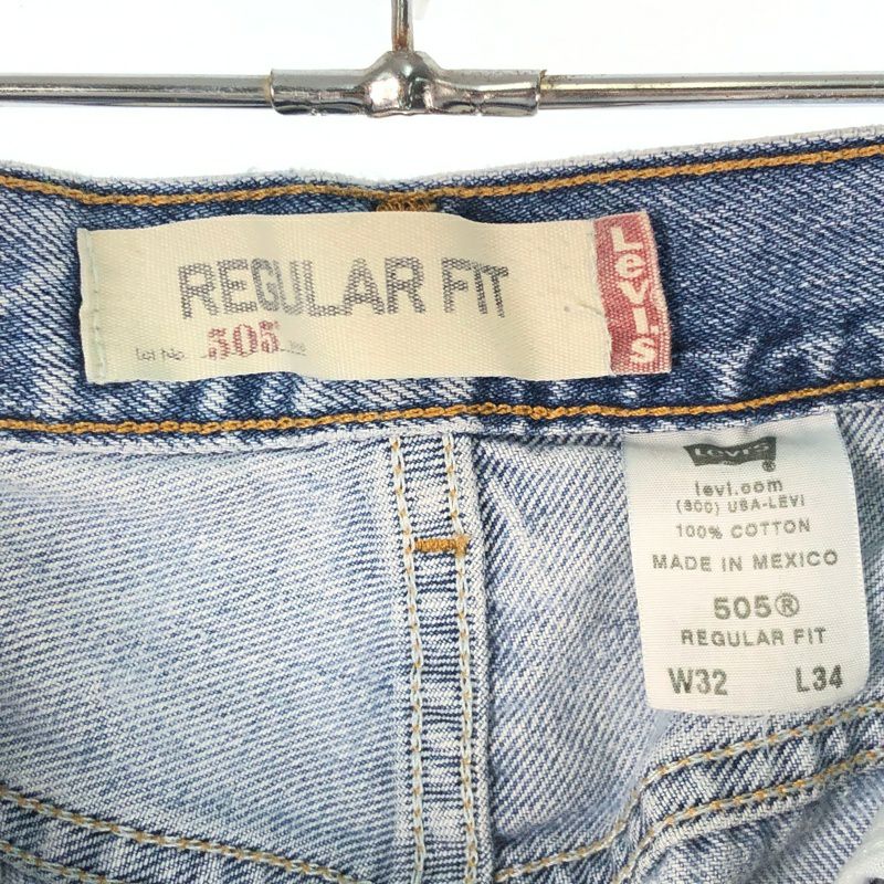古着 Levi's 505 アイスブルー デニムパンツ | Flamingo Online 古着屋