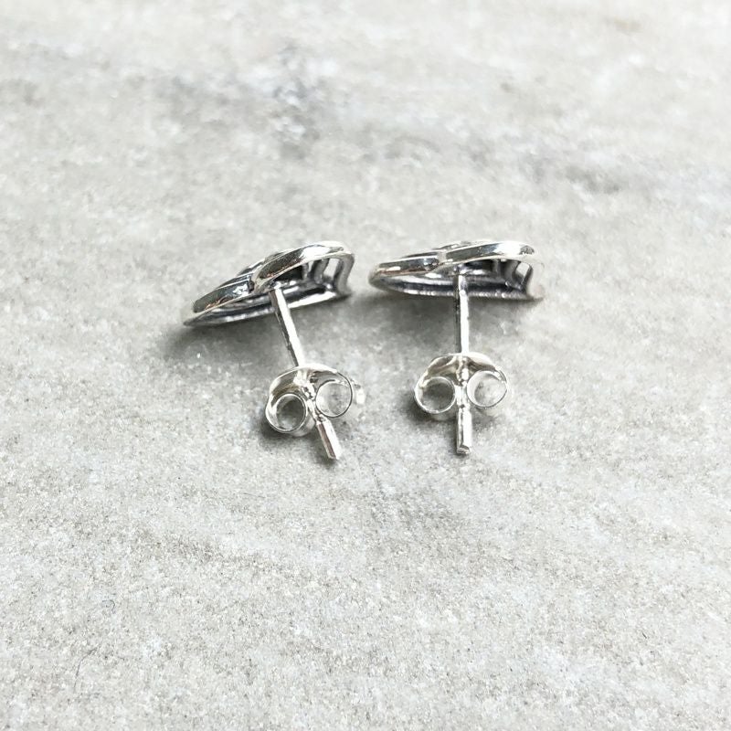 シルバー925 シンプル ハートピアス | Flamingo Online 古着屋