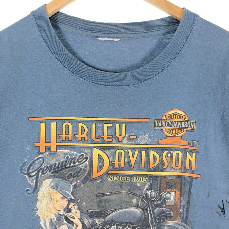 古着 HARLEY-DAVIDSON ピンナップガール Tシャツ | Flamingo Online