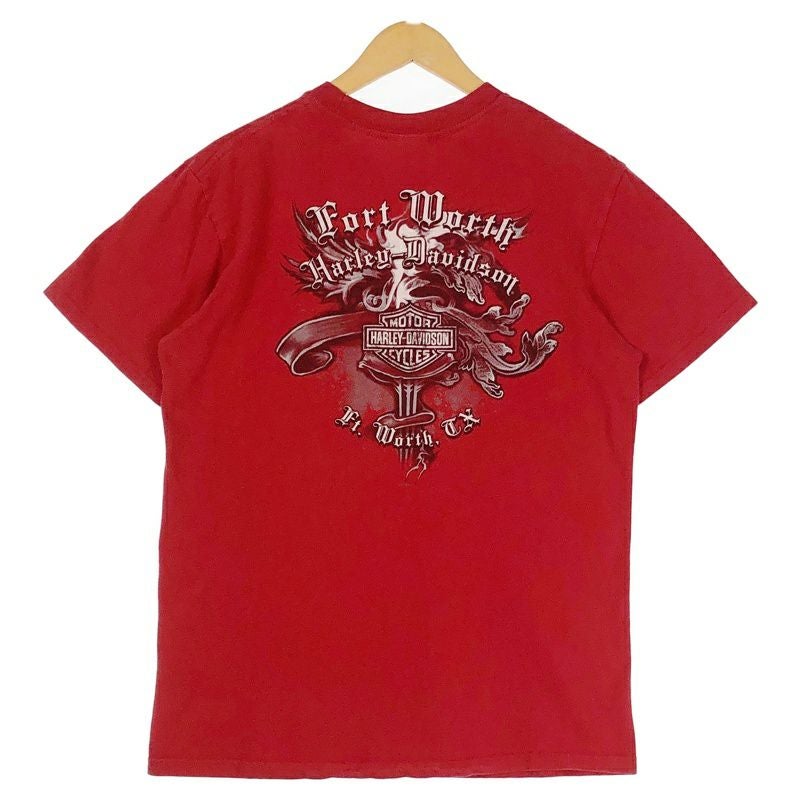 古着 HARLEY-DAVIDSON フェザープリント Tシャツ | Flamingo Online