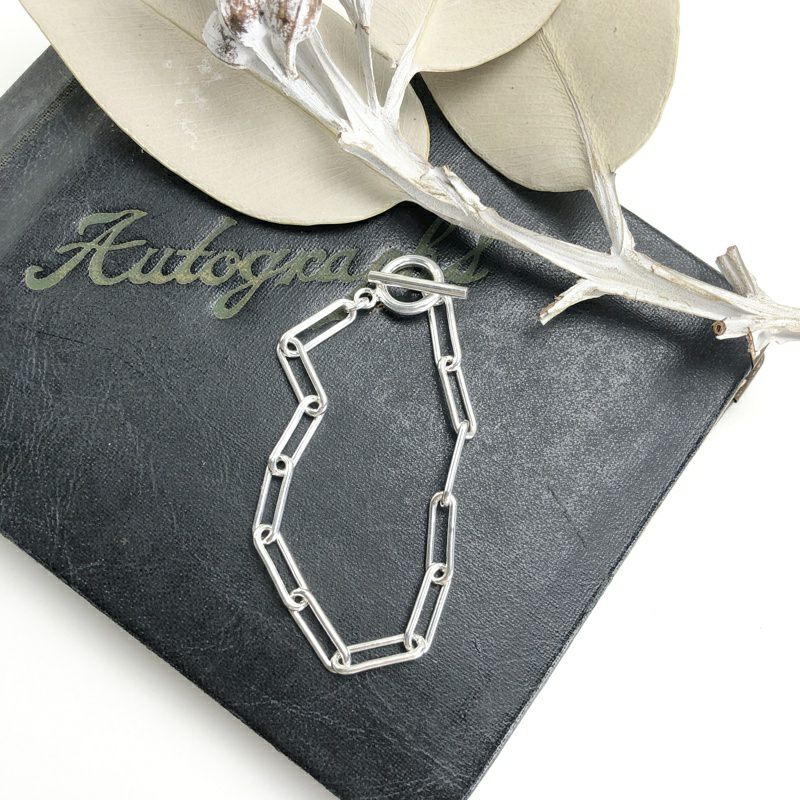 シルバー925 トグルクラスプ ブレスレット | Flamingo Online 古着屋