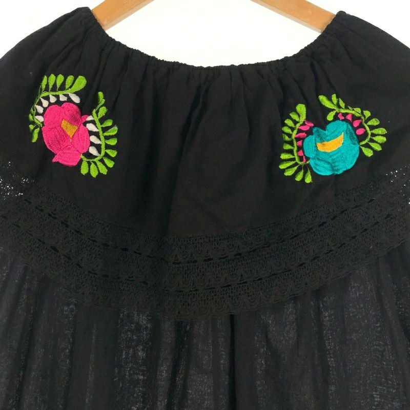 古着 メキシカン刺繍 オフショルダー ブラウス | Flamingo Online 古着 