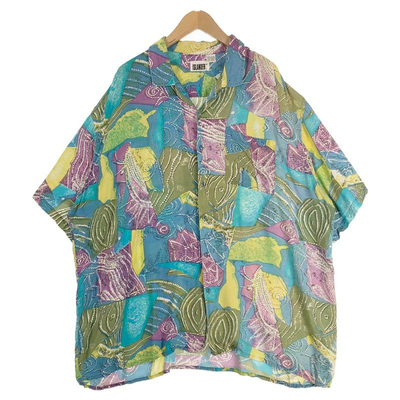 古着 AXIS オープンカラー 総柄シャツ | Flamingo Online 古着屋