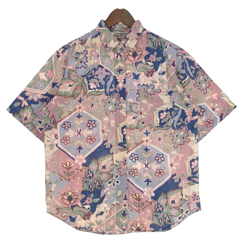 古着 50s vintage 総柄 オープンカラーシャツ | Flamingo Online 古着