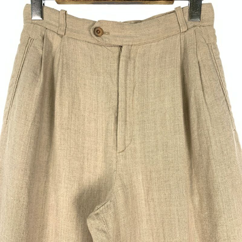古着 TRIBAL リネン タック入りスラックス | Flamingo Online 古着屋