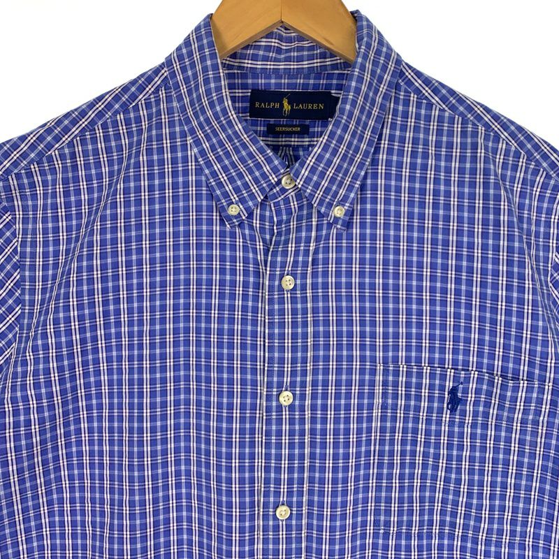 古着 RalphLauren シアサッカー 半袖シャツ | Flamingo Online 古着屋