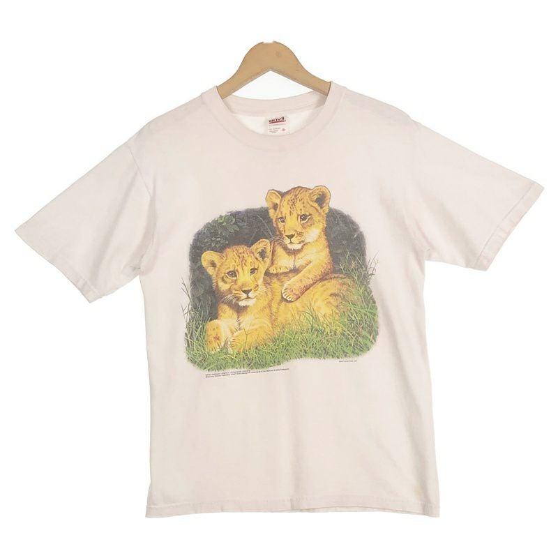 古着 90s anvil アニマル プリントTシャツ | Flamingo Online 古着屋