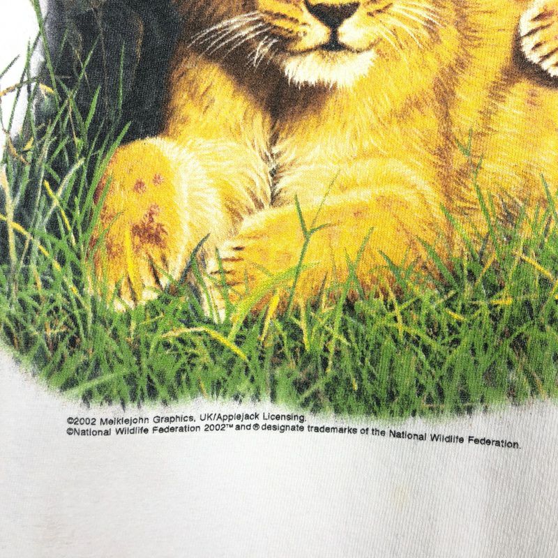 古着 90s anvil アニマル プリントTシャツ | Flamingo Online 古着屋