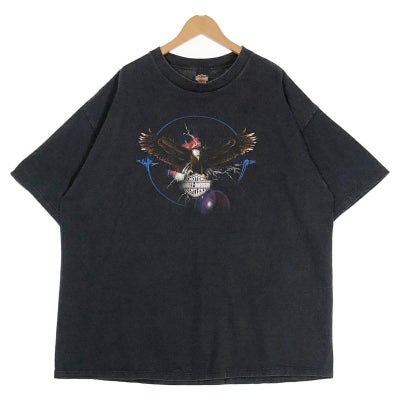 古着 90s HARLEY-DAVIDSON イーグルプリント Tシャツ | Flamingo 