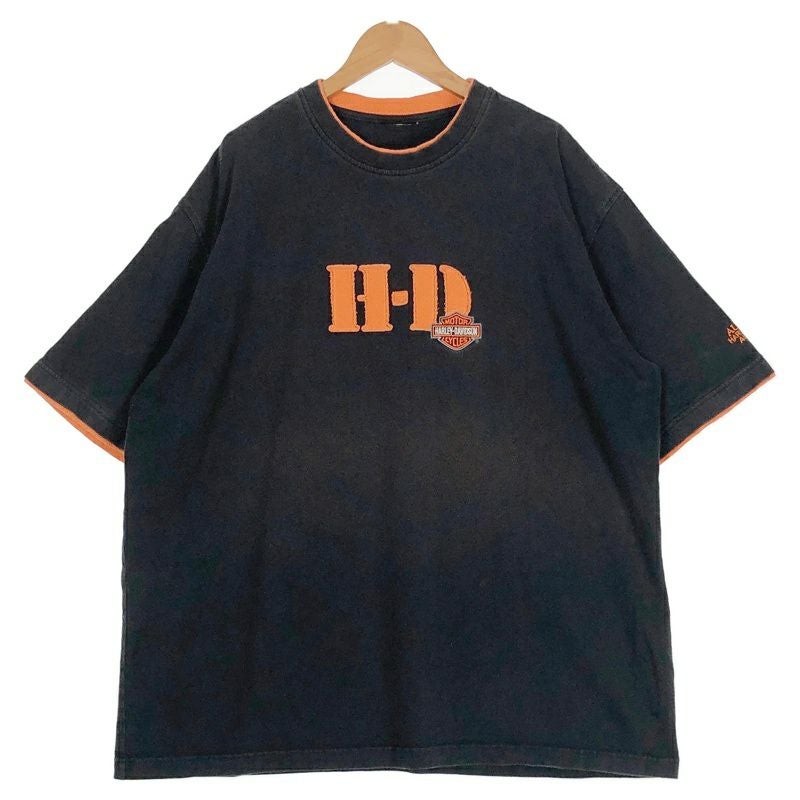 古着 80s USA製 HARLEY-DAVIDSON 3Dエンブレム Tシャツ | Flamingo