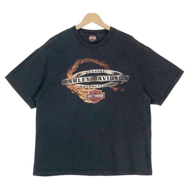 古着 HARLEY-DAVIDSON ファイヤープリントTシャツ | Flamingo Online