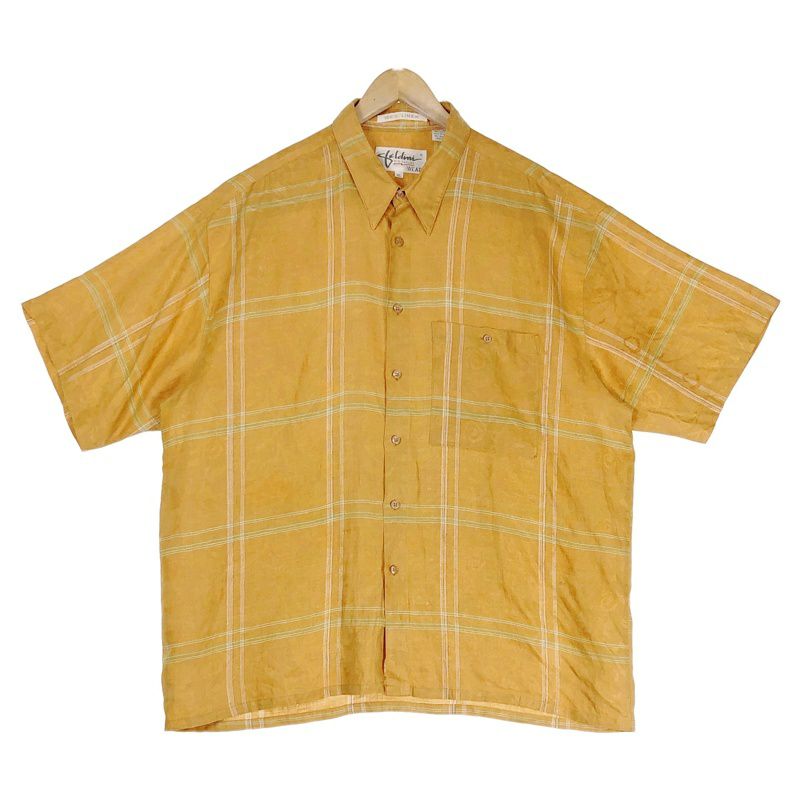 古着 00s FLAX リネンシャツ | Flamingo Online 古着屋フラミンゴ