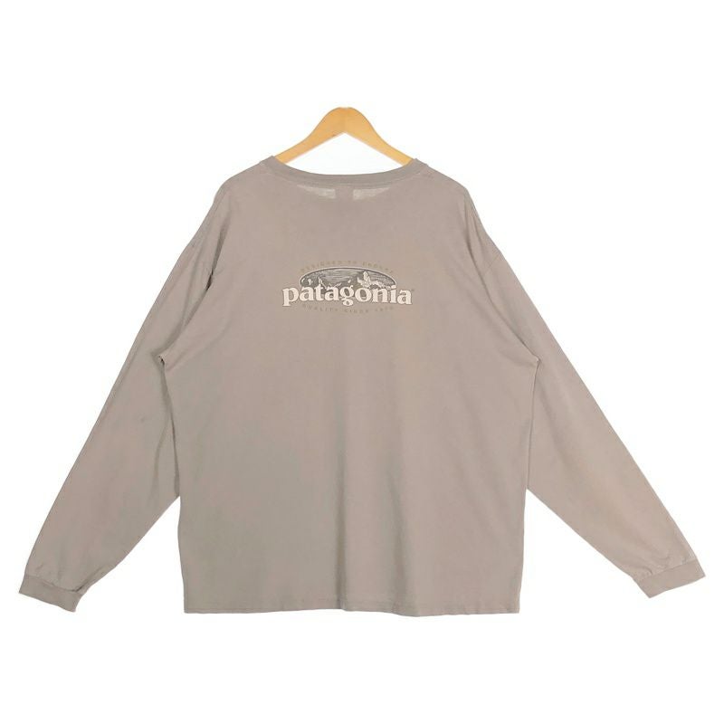 古着 USA製 90s patagonia Beneficial T's プリントロンT | Flamingo