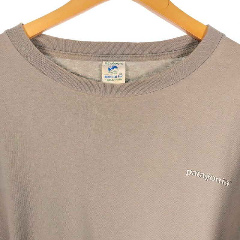 古着 USA製 90s patagonia Beneficial T's プリントロンT | Flamingo