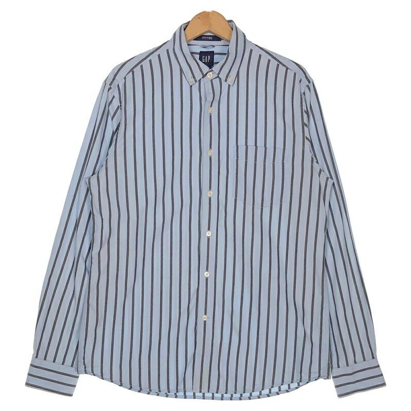古着 GAP ボタンダウン ストライプシャツ | Flamingo Online 古着屋
