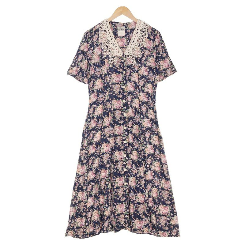 古着 70s ヴィンテージ メキシコ レースワンピース | Flamingo Online