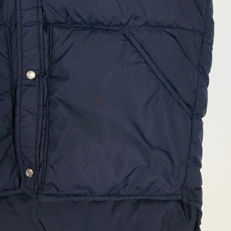 古着 WOOLRICH レザーヨーク ダウンベスト | Flamingo Online 古着屋