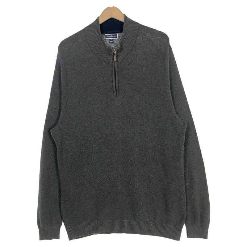 古着 CLUBROOM ハーフジップ コットンニット | Flamingo Online 古着屋 