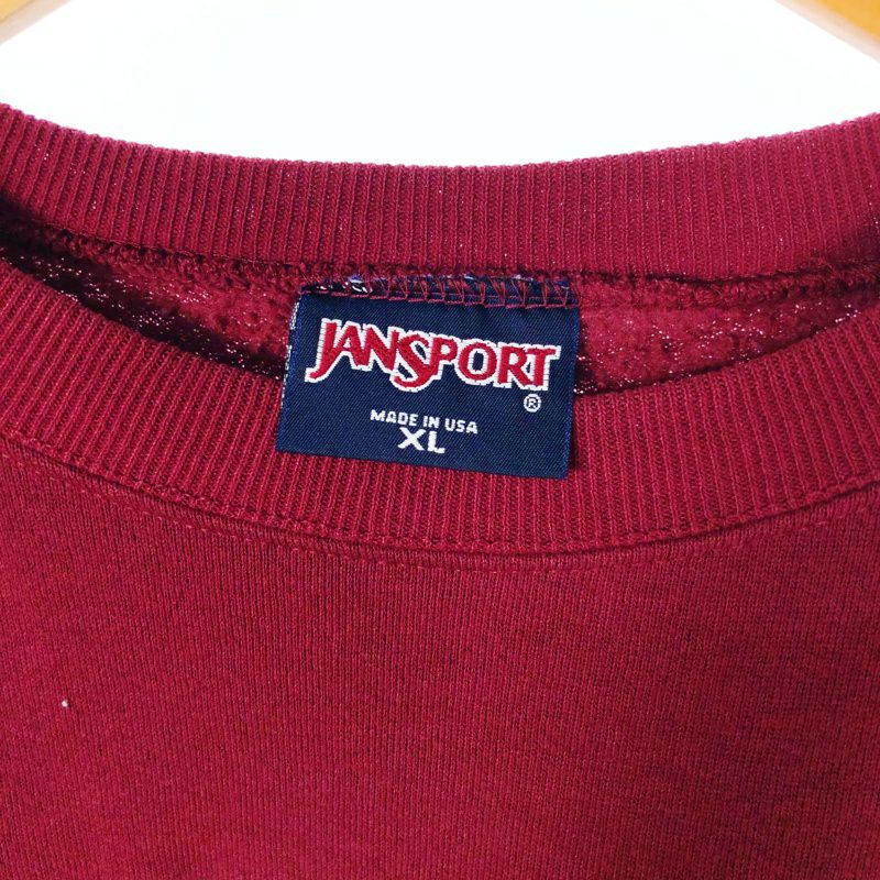 古着 90s USA製 JANSPORT 刺繍 スウェット | Flamingo Online 古着屋