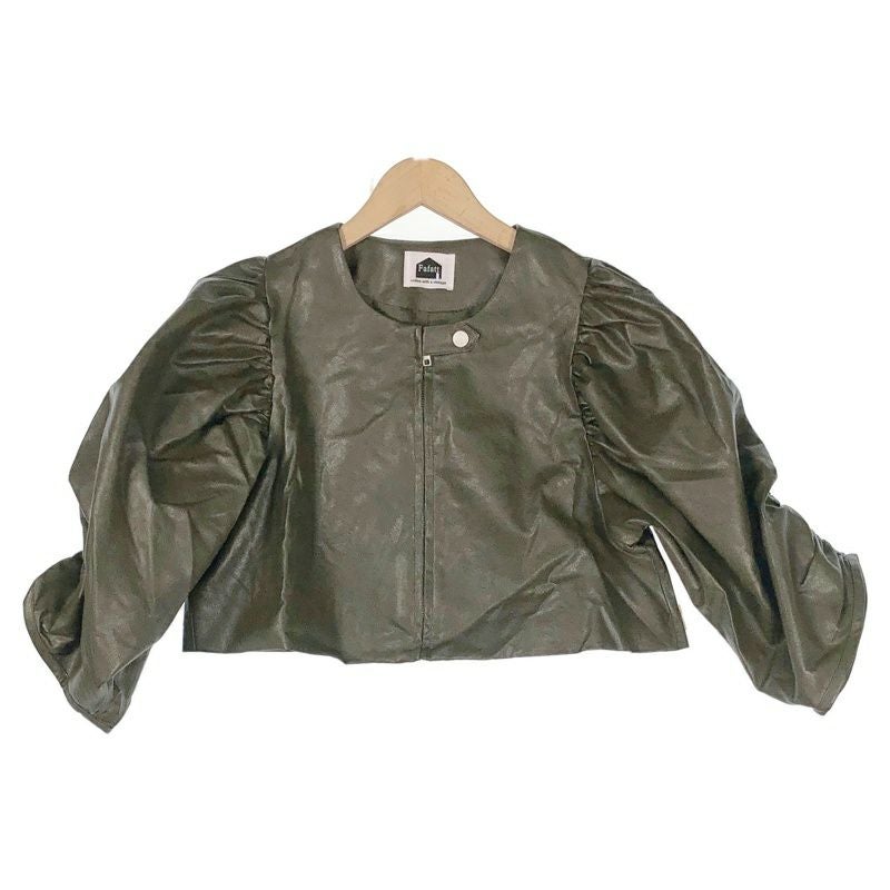スペシャル USA製 Flamingo ライダースジャケット レザー フラミンゴ FAFATT PUレザー スイングトップ | Flamingo Online 古着屋フラミンゴ