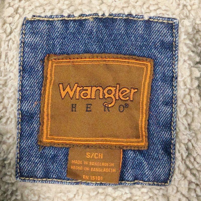 古着 Wrangler 裏ボア デニムベスト | Flamingo Online 古着屋
