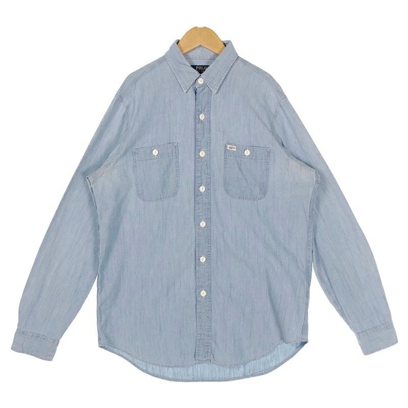 古着 90s RalphLauren BLAIRE デニム 長袖シャツ | Flamingo Online