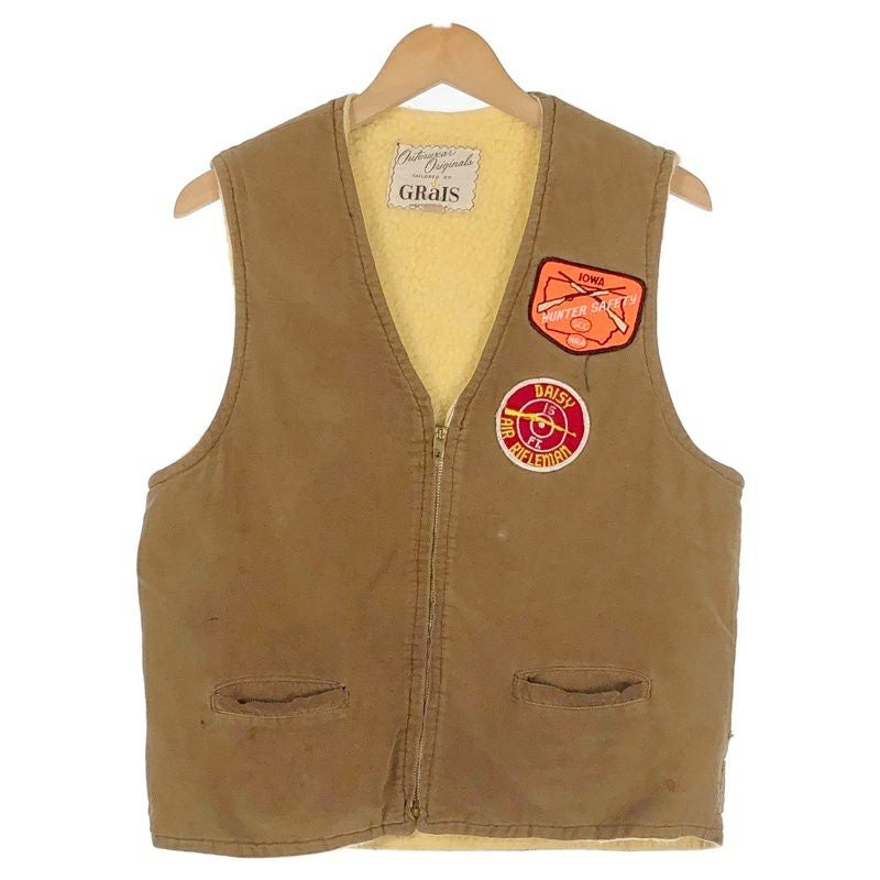 古着 60s Grais ハンティングベスト | Flamingo Online 古着屋