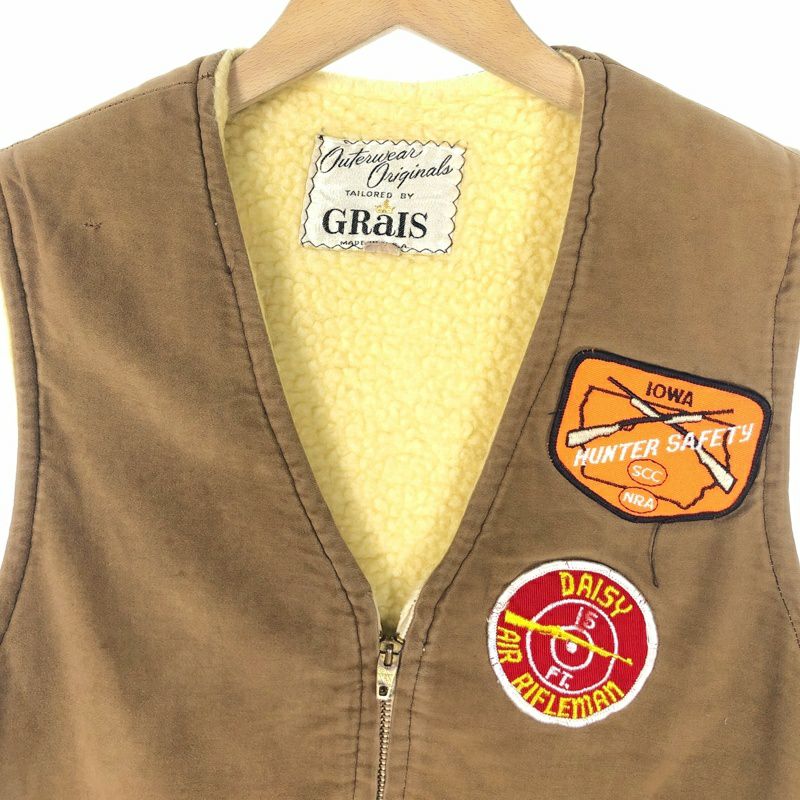 古着 60s Grais ハンティングベスト | Flamingo Online 古着屋