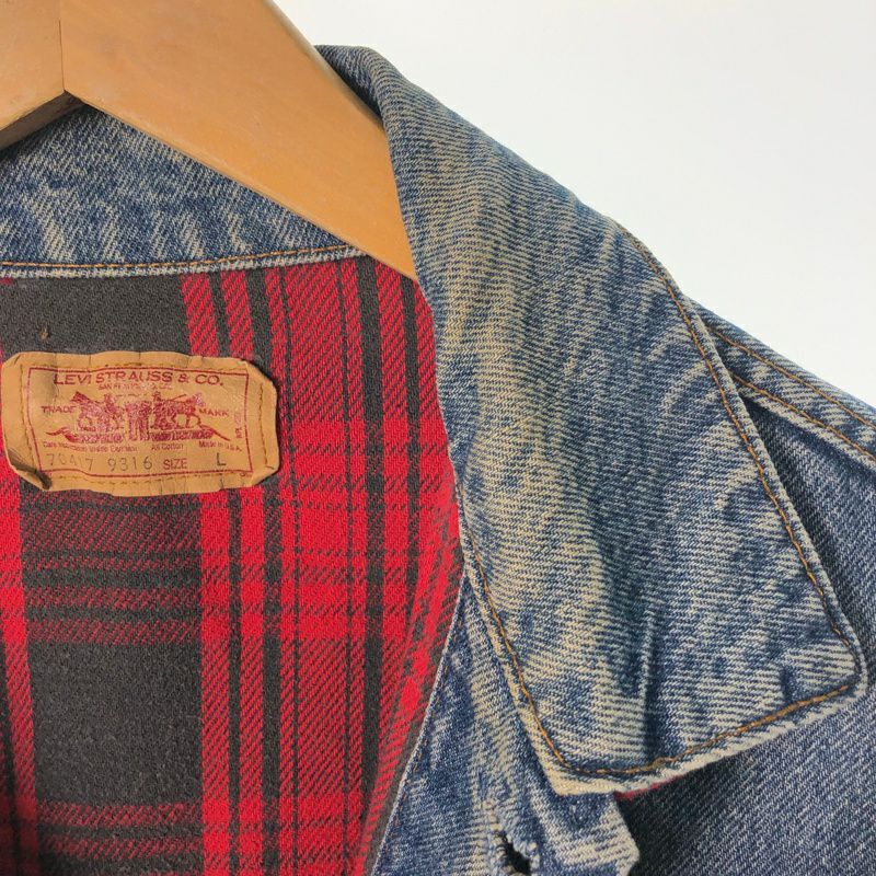古着 90s USA製 Levi's 70417-9316 デニムジャケット | Flamingo