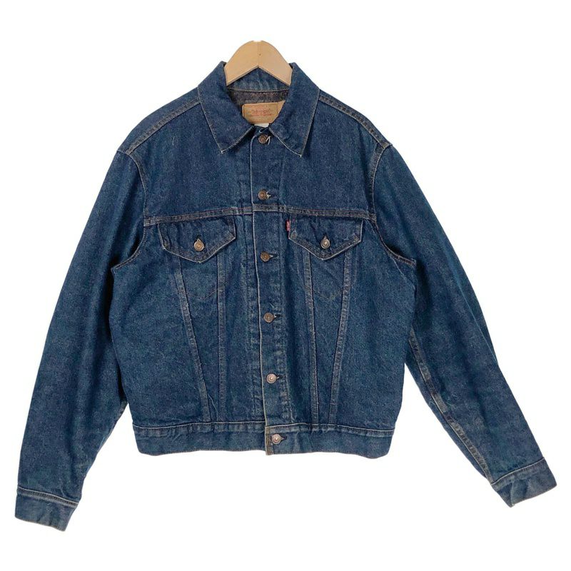 【希少】90s リーバイス70417-9316 ブランケット USA製 真紺 古着 90s USA製 Levi's 70417-9316 デニムジャケット | Flamingo