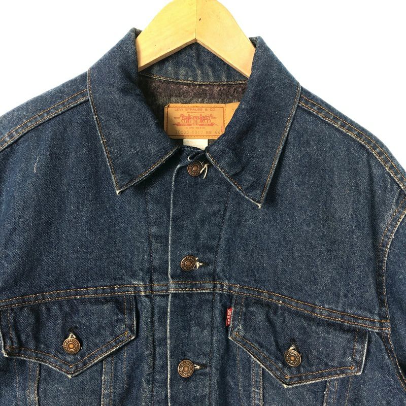 古着 80s Levi's 70505 ブランケット付き Gジャン | Flamingo Online