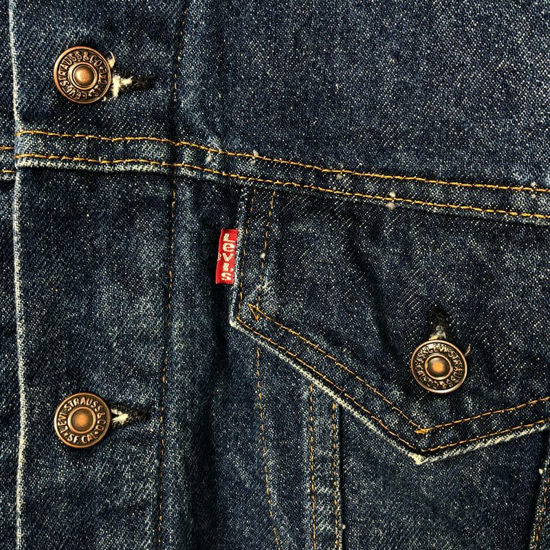 80's Levi’s 70505 USA製 Gジャン 小 古着 80s Levi's 70505 ブランケット付き Gジャン | Flamingo Online