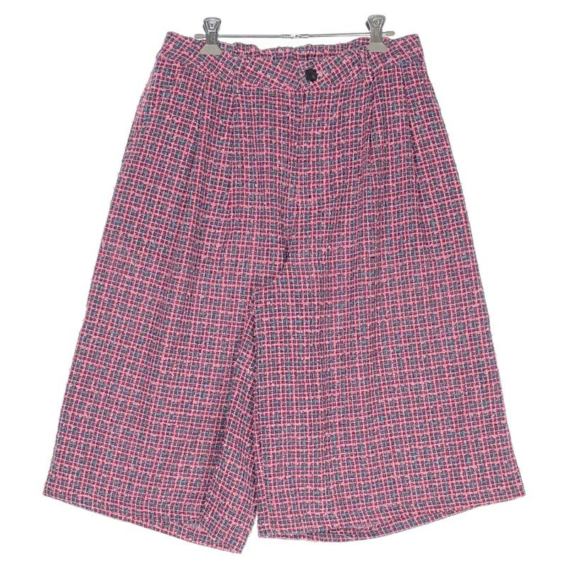 ワイルドシングス　カラフルフラミンゴ総柄ショートハーフパンツLサイズ ワイルドシングス カラフルフラミンゴ総柄ショートハーフパンツLサイズ