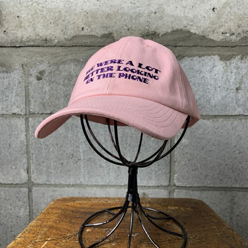 FAFATT パステルピンク ロゴキャップ | Flamingo Online 古着屋