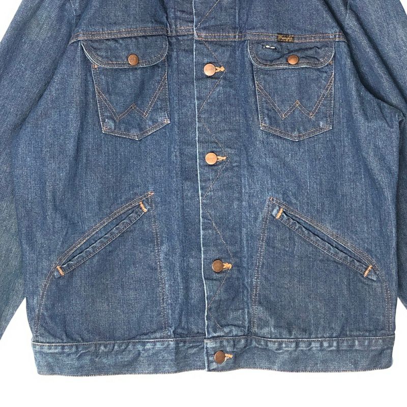 70s〜Wrangler デニムジャケット 古着 70s Wrangler 126MJ デニムジャケット | Flamingo Online 古着屋